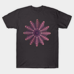 Spirograph Brilliant Kaleidoscope Pattern Stacked T-Shirt